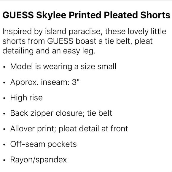 Printed pleaded skirt - Picture 9 of 9